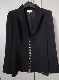 Blazer Mariella Erre Nero Stile Gotico  taglia 42