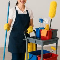 Donna delle pulizie, cleaner, aiuto domestico,
