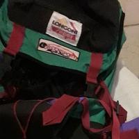 Zaino Longoni Sport usato e materassino