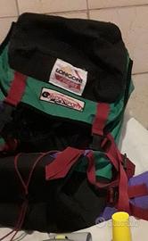 Zaino Longoni Sport usato e materassino