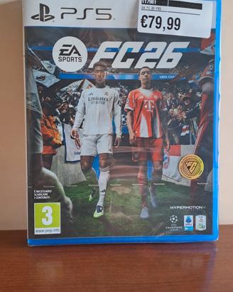 FC 26 - PS5 - NUOVO SIGILLATO - ED. ITA