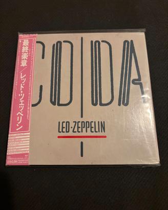 Led Zeppelin - Coda - Japan Mini lp + OBI