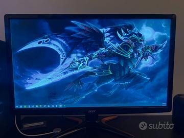 Set Gaming Completo – Monitor + Mouse + Cuffie