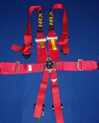 KIT CINTURE PER AUTODA COMPETIZIONE SEI PUNTI HRX