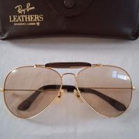 RAY BAN Aviator LEATHERS B&L USA Fotocromatiche