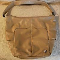 Borsa donna Mandarina Duck, pelle, colore beige