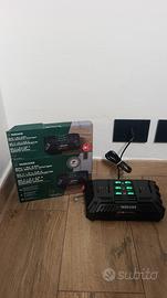 Caricabatterie doppio Parkside 