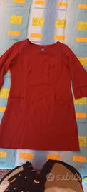 vestito bordeaux