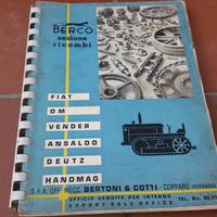 Manuale Berco Sezione Ricambi Epoca