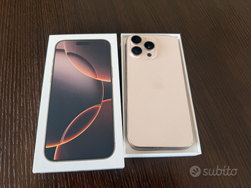 Apple iPhone 16 Pro Max, 256gb desert