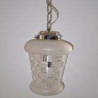 lampadario antico in vetro
