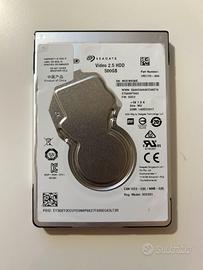 Hard Disk 2,5" da 500 Gb
