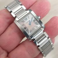 Cartier Tank 2384 lady madreperla orologio origina