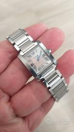 Cartier Tank 2384 lady madreperla orologio origina