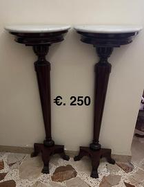 Colonne porta vasi stile classico 