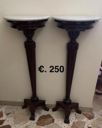 Colonne porta vasi stile classico 