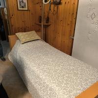 letto da degenza elettrico in legno 