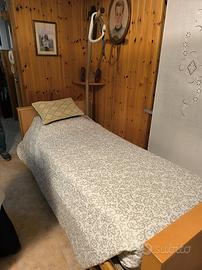 letto da degenza elettrico in legno 