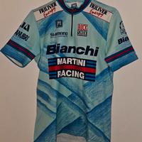 Maglia ciclismo Bianchi Martini Racing 