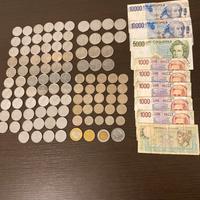 Banconote e monete lire