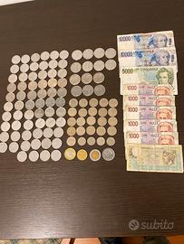 Banconote e monete lire