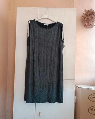 Abito Verdissima Moda Fashion Casual Paillettes M
