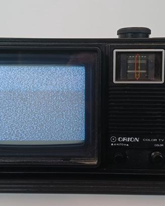 televisore portatile vintage marca Orion