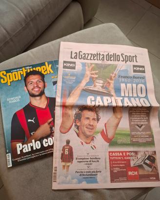 Franco Baresi Addio Capitano  Gazzetta dello Sport