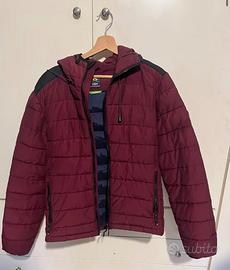 Piumino ciesse piumino come nuovo color bordeaux e
