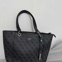 Borsa GUESS grigio/nero, usata poco