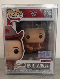 Funko Pop #205 Kurt Angle WWE Cowboy Hat