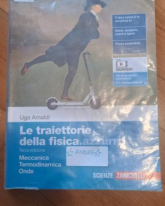 le traiettorie della fisica. azzurro 