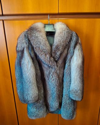 pelliccia di  volpe argentata 