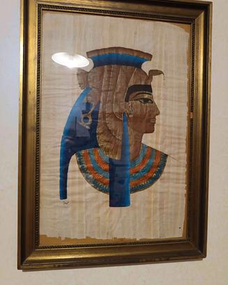 Quadro con papiro 