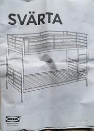 letto a castello e materasso