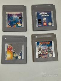 4 giochi nintendo game boy tetris brain draim titu