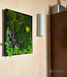 Quadro 40x50 cm - Muschio stabilizzato ed Albero