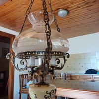 Lampadario rustico