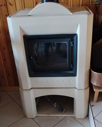 Stufa caminetto legna piazzetta