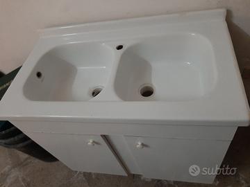 Lavabo cucina 2 bocche
