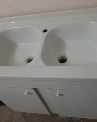 Lavabo cucina 2 bocche