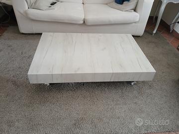 tavolo allungabile e regolabile in altezza 