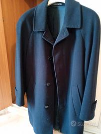 cappotto uomo blu