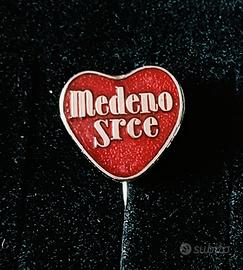 Spilla Vintage Medeno Srce - Yugoslavia