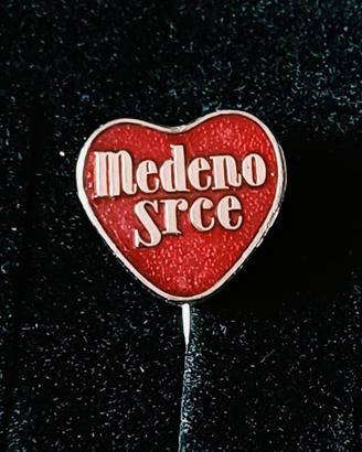 Spilla Vintage Medeno Srce - Yugoslavia