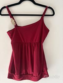 Top elegante MOTIVI con spallina gioiello - tg S