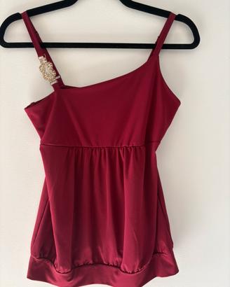 Top elegante MOTIVI con spallina gioiello - tg S