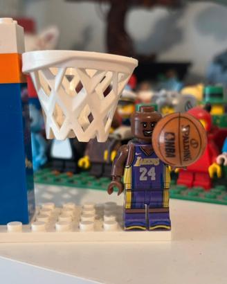 LEGO Minifigure Kobe Bryant + pallone Spalding NBA