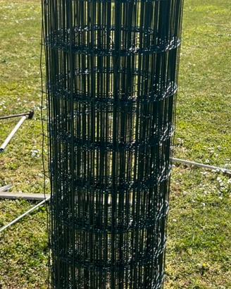 Rete metallica plastificata