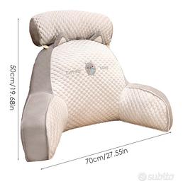 Cuscino con schienale e braccioli